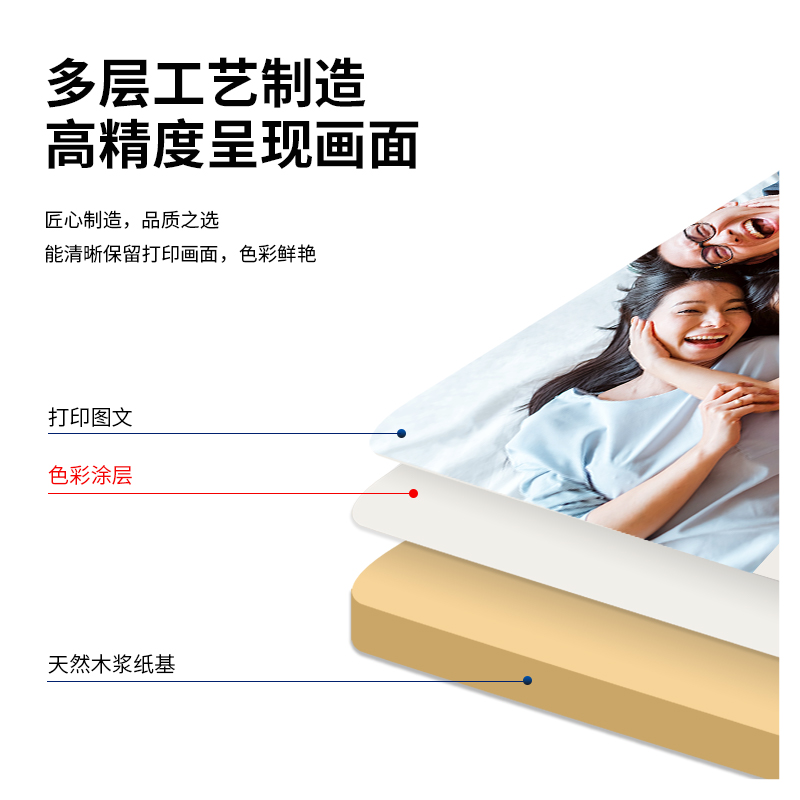 6008集团官方网站3545喷墨打印纸A4-128g/㎡(白)(100张/包)