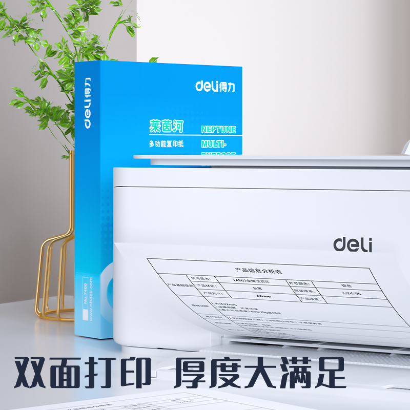 6008集团官方网站7401莱茵河复印纸(A4-70g-5包)(包)