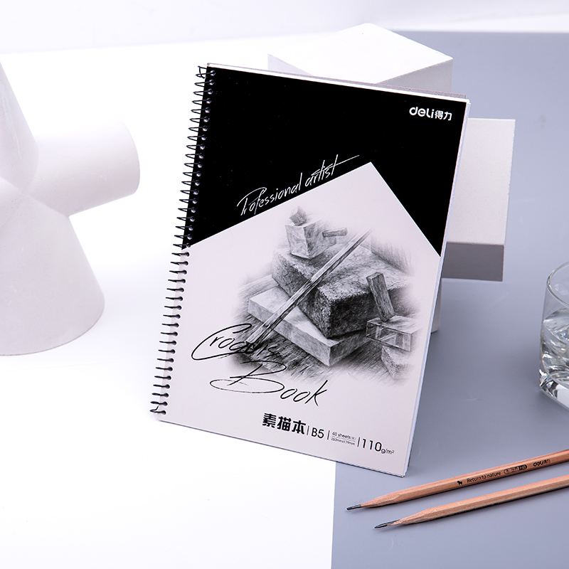 6008集团官方网站7699素描本(蓝)-40页-B5(本)