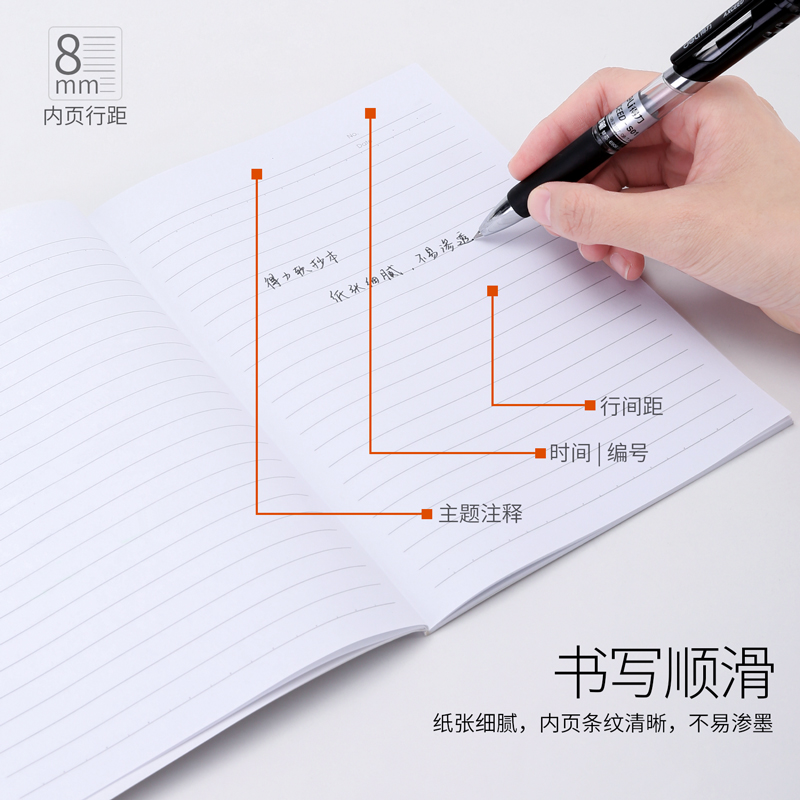 6008集团官方网站7952办公胶装本(混)-24张-32K(本)