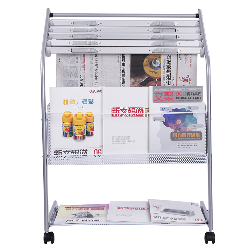 6008集团官方网站9302报刊架标准型(灰)(只)