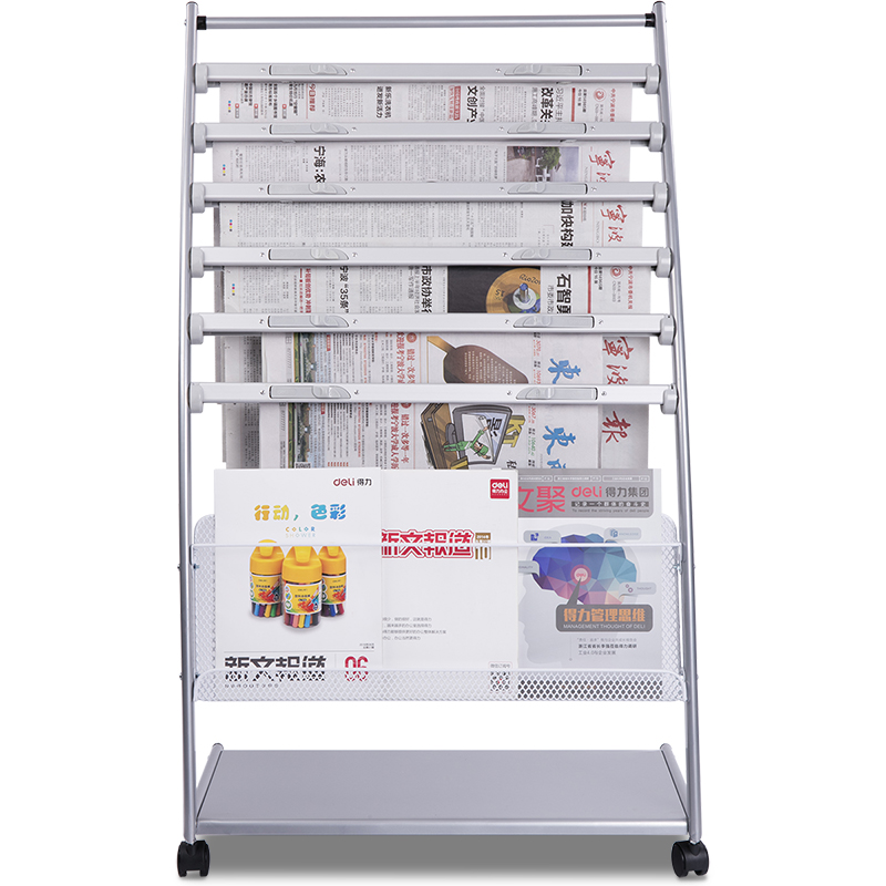 6008集团官方网站9303报刊架海量型(灰)(只)