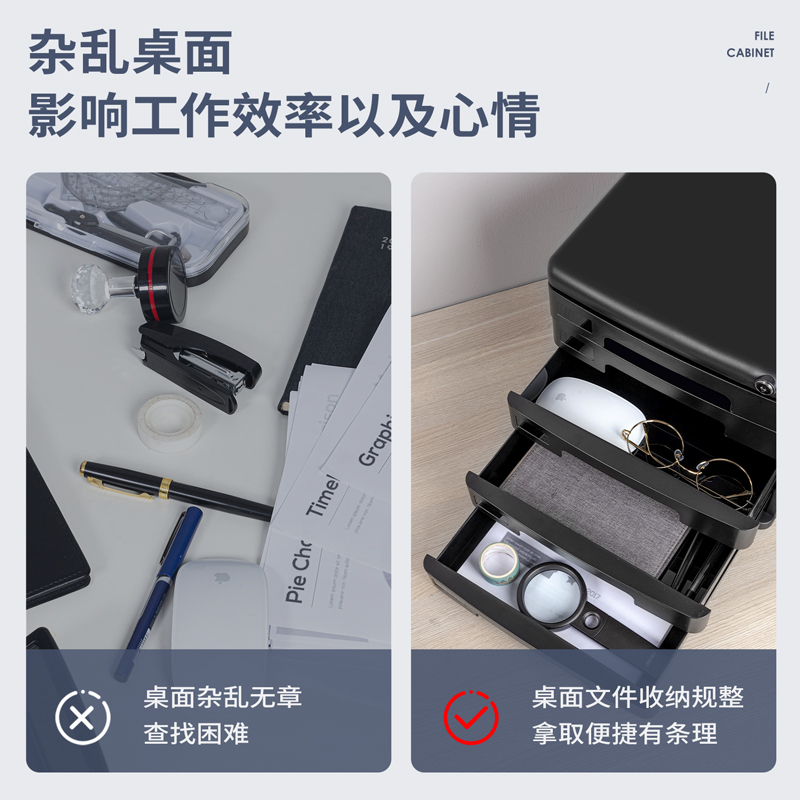 6008集团官方网站9778五层带锁文件柜(黑)(只)