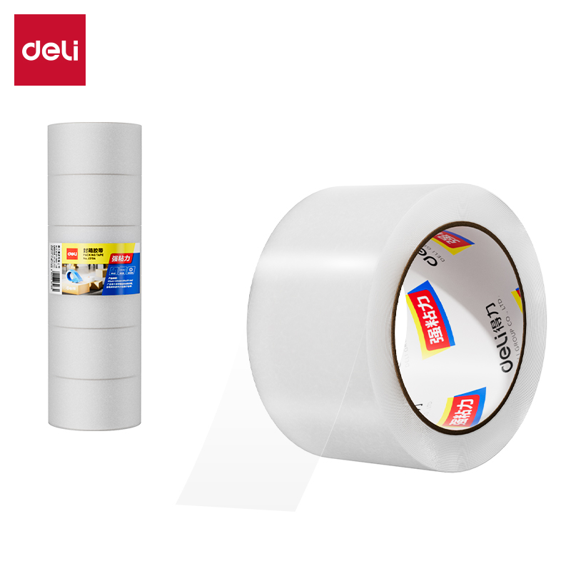 6008集团官方网站30333封箱胶带60mm*100y*45um(6卷/筒)(普透)