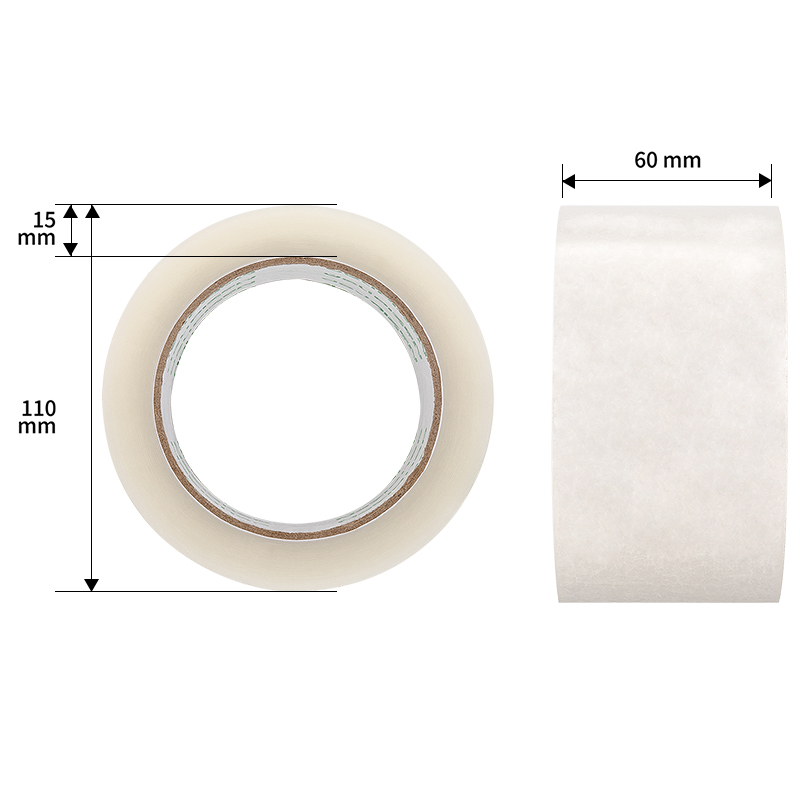 6008集团官方网站品正30932封箱胶带60mm*100y*45um(6卷/筒)(普透)