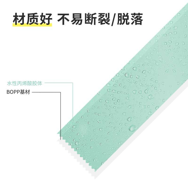 6008集团官方网站品正30902封箱胶带45mm*100y*45um(6卷/筒)(普透)