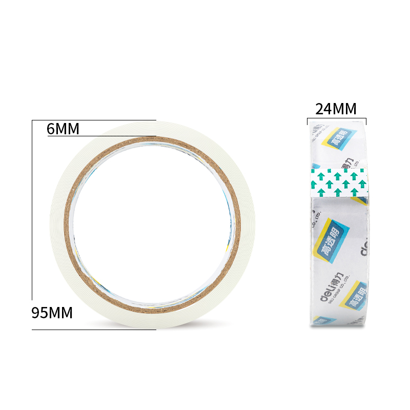 6008集团官方网站30131封箱胶带24mm*40y*50um(12卷/筒)(高透)