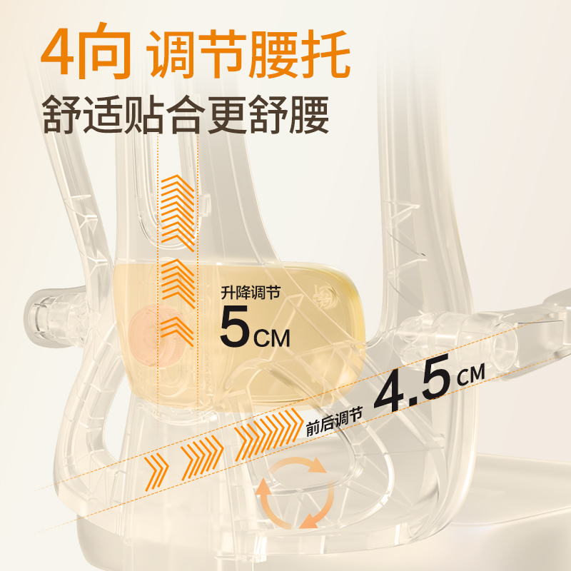 6008集团官方网站KF264-J主管网椅(白)(把)