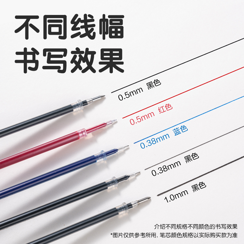 6008集团官方网站S888纠错速干中性笔替芯0.5mm按动ST头(红)(支)