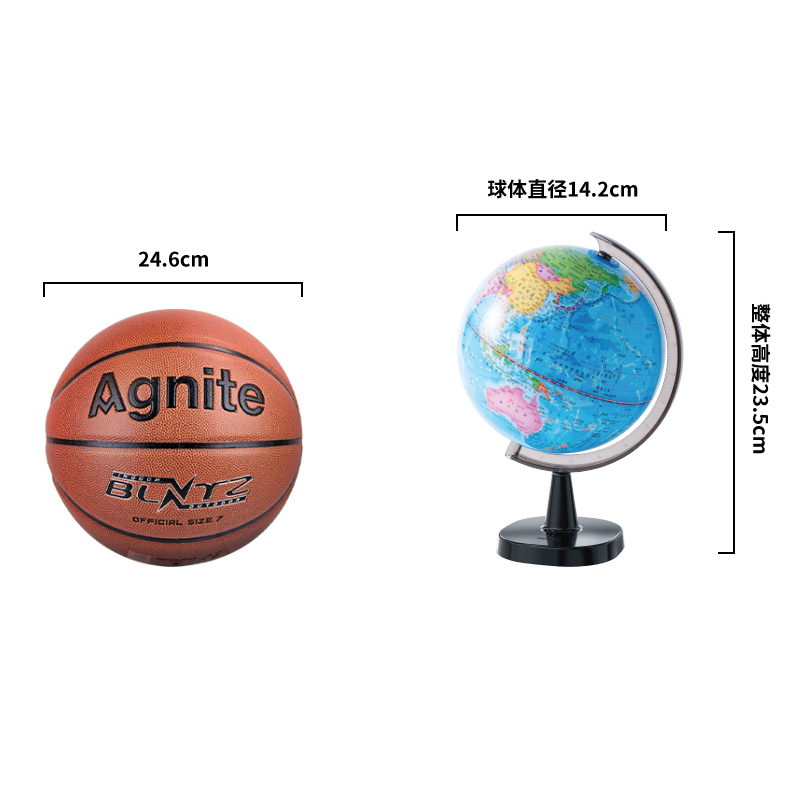 6008集团官方网站3014地球仪14.2cm(蓝)(台)