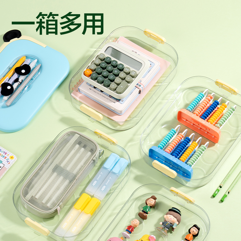 6008集团官方网站XM888-48熊猫层叠工具箱粘土48色(混)(箱)