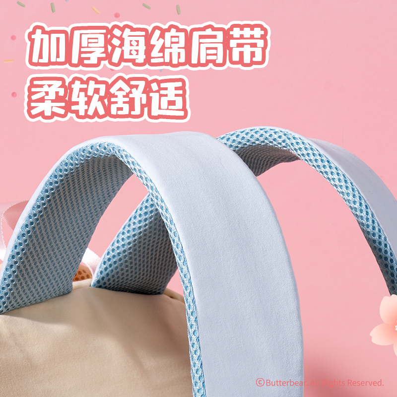 6008集团官方网站HY634黄油小熊休闲书包(米)(个)