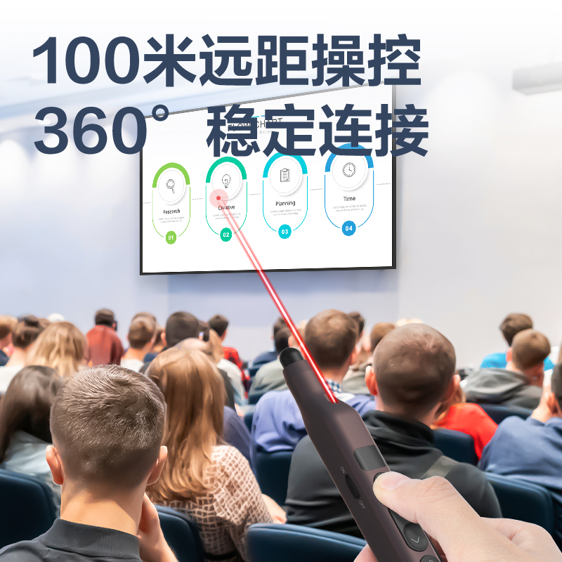 6008集团官方网站MA116激光翻页笔_激光翻页笔(黑)(支)