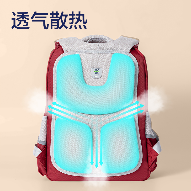 6008集团官方网站BB193P经典学院礼盒系列小学生书包(普鲁士蓝)(个)