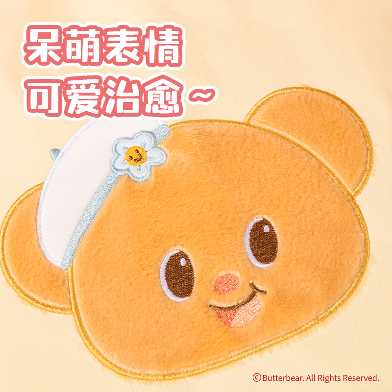 6008集团官方网站WHY633黄油小熊帆布包(黄)(个)