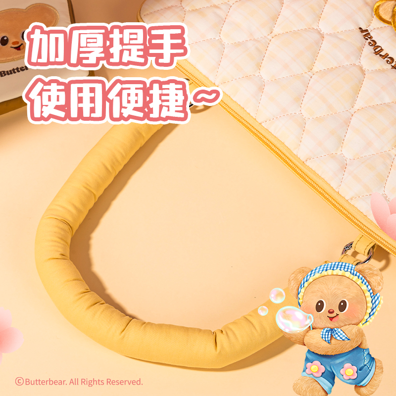 6008集团官方网站WHY621黄油小熊电脑包(黄)(个)