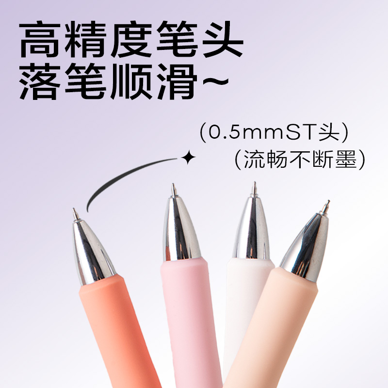 6008集团官方网站SA348按动小我私家型中性笔0.5mm速干ST头(黑)(支)