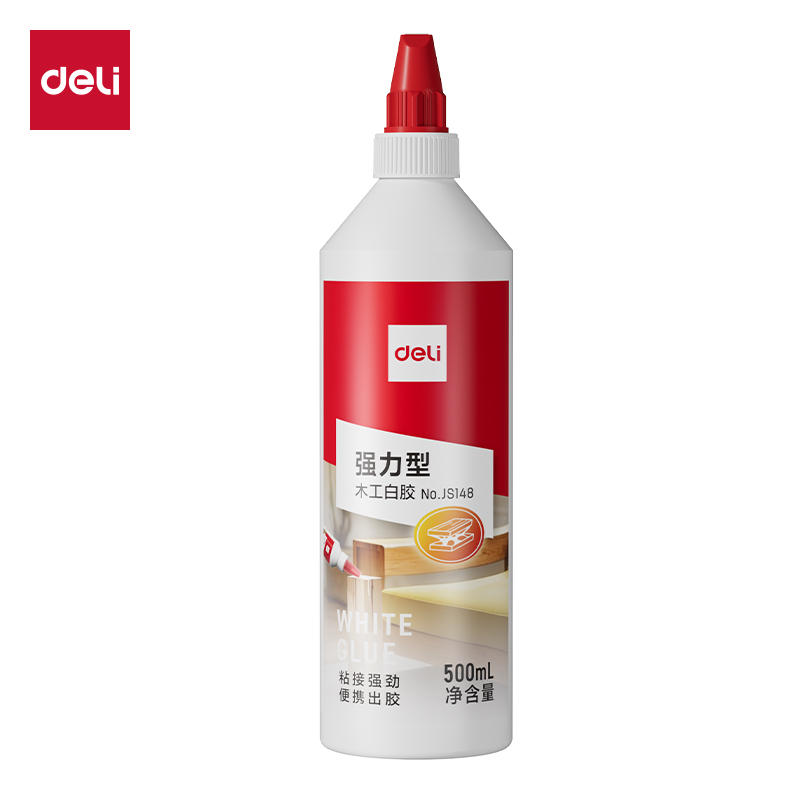 6008集团官方网站JS148高粘木匠白胶PVAC(白色)(500ml/瓶)