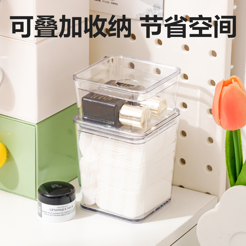 6008集团官方网站XDM122收纳盒(六件套)(透明)(个)