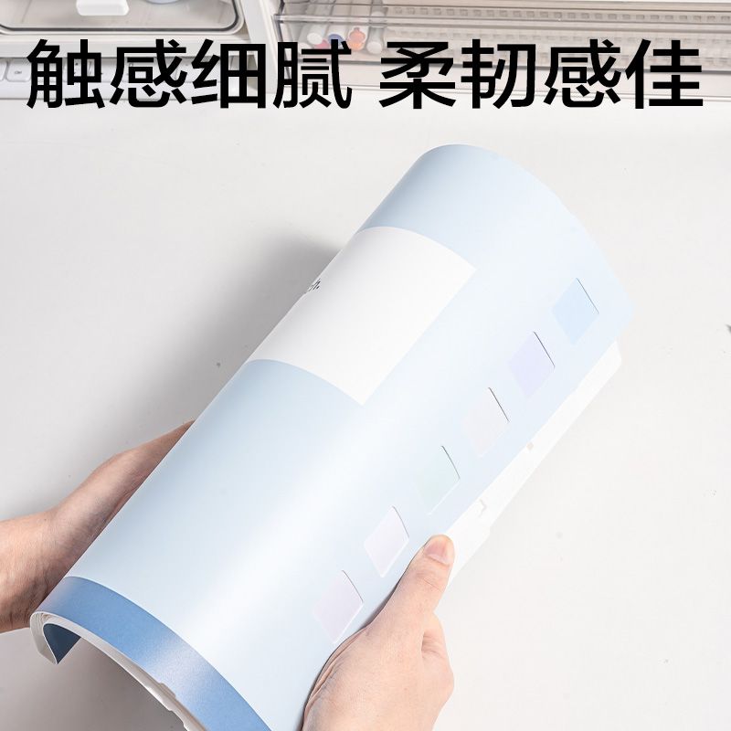 6008集团官方网站PQ339趣存A4_PP分类资料册(蓝)(个)