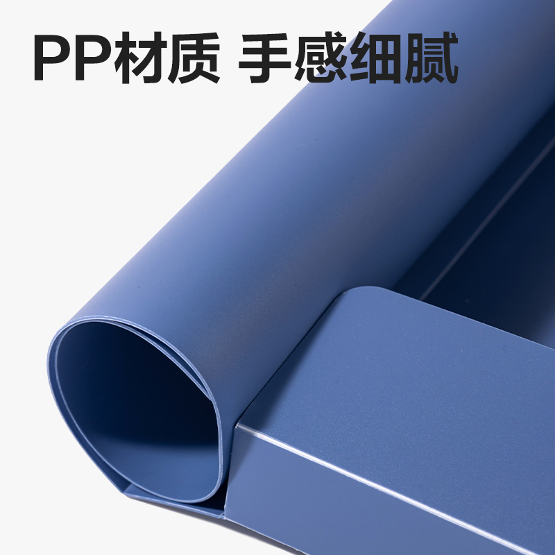 6008集团官方网站PA175折叠档案盒(灰蓝)(10个/包)